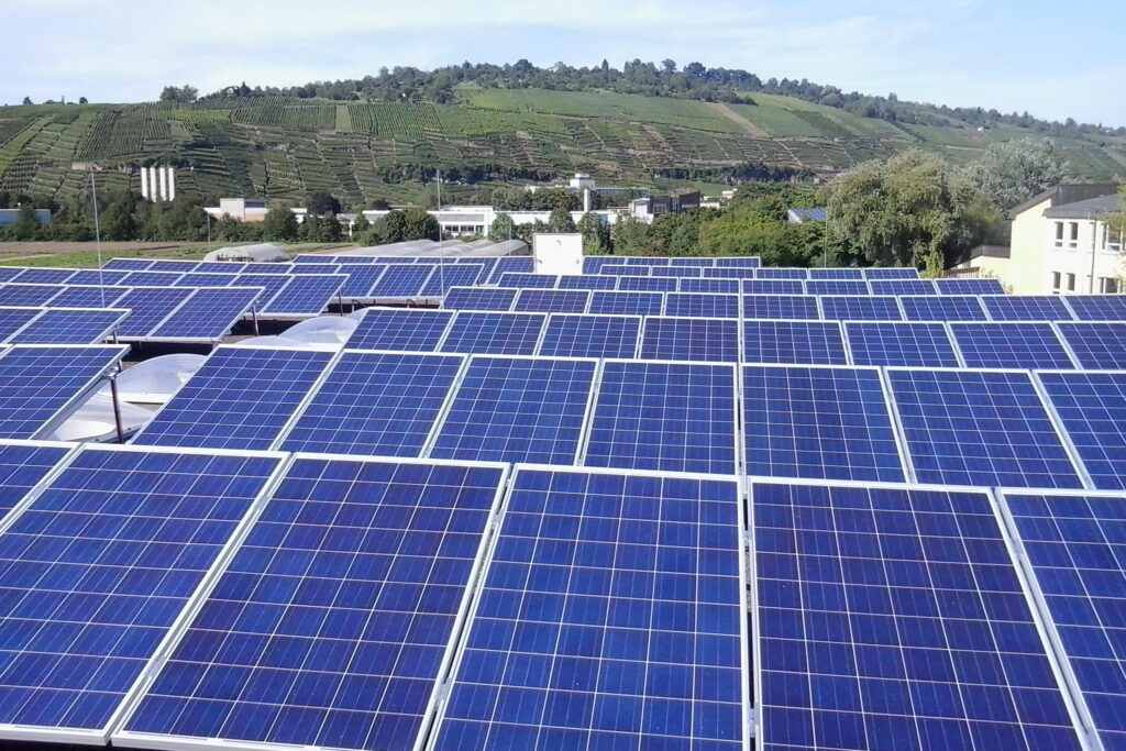 Photovoltaic system Waldorf kindergarten 