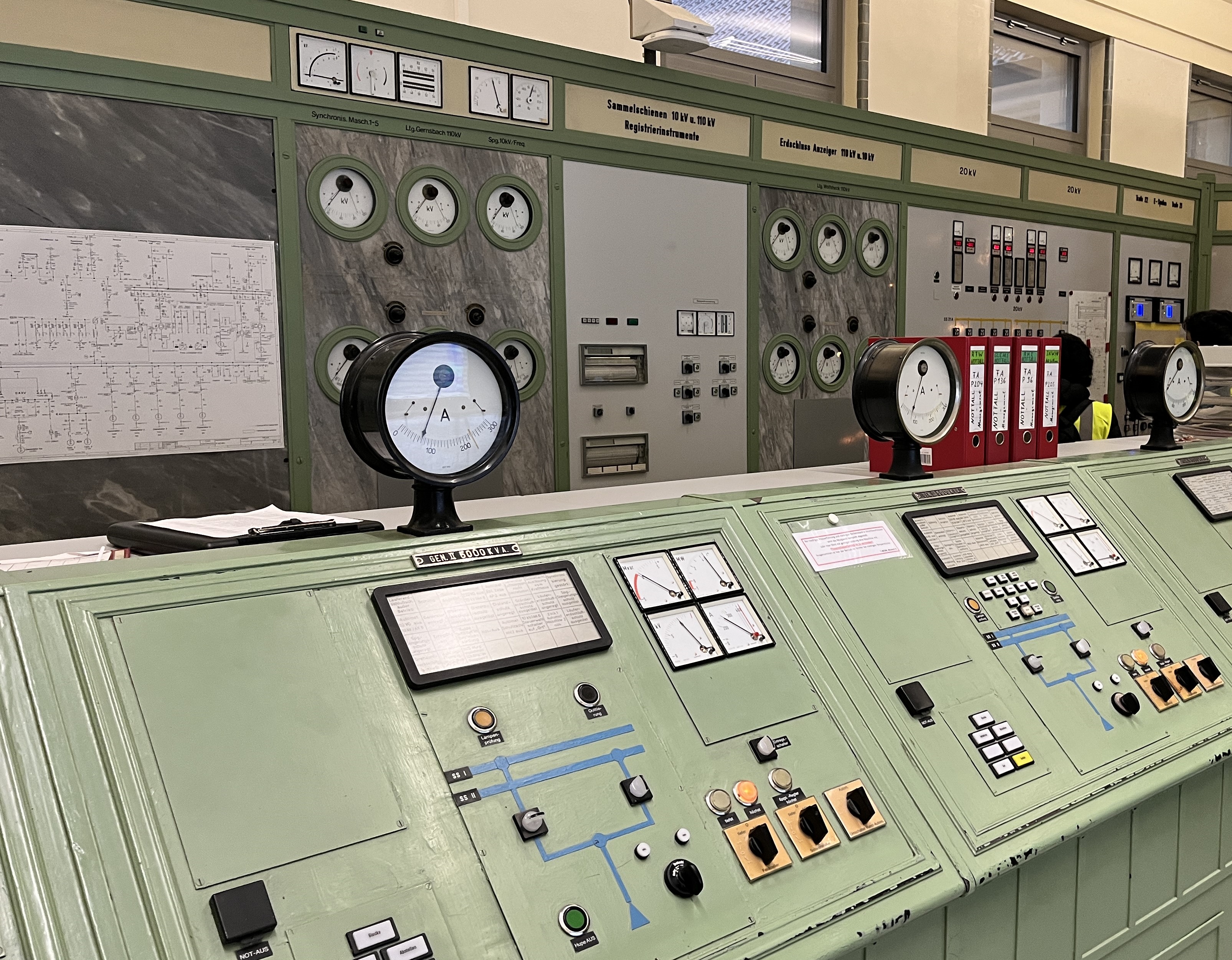 Hydropower plant control centre