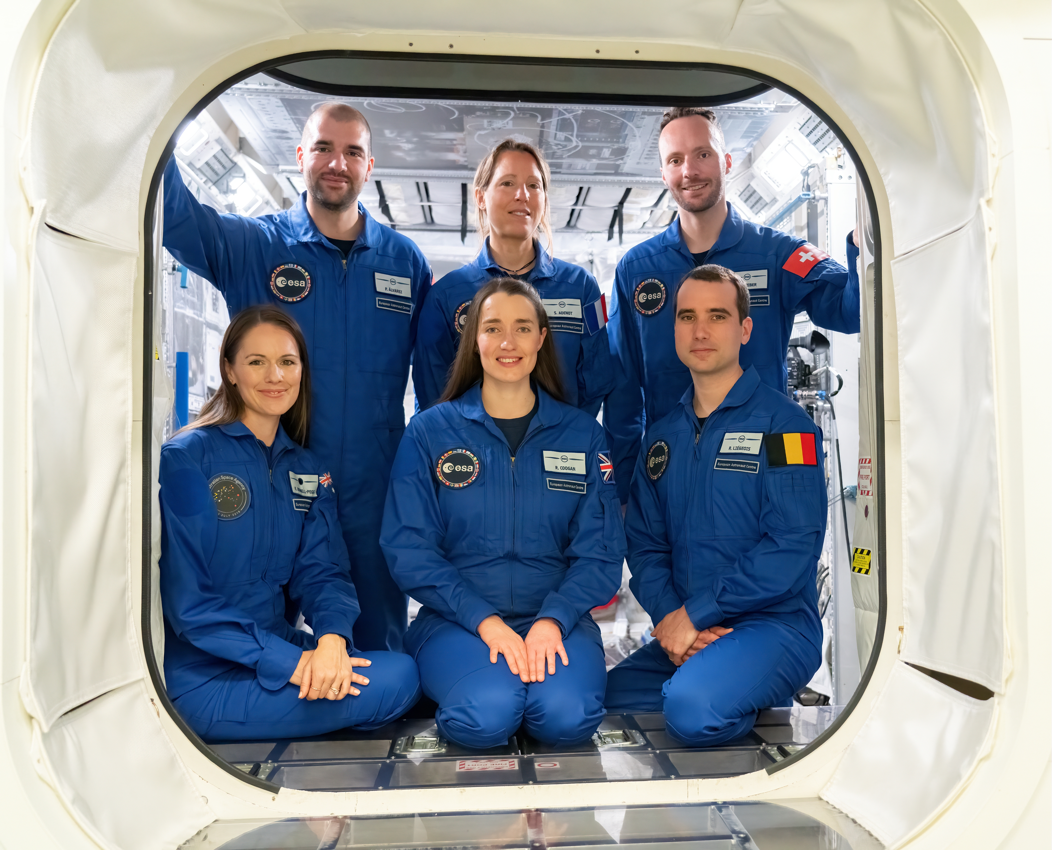 Fünf ESA Astronaut*innen